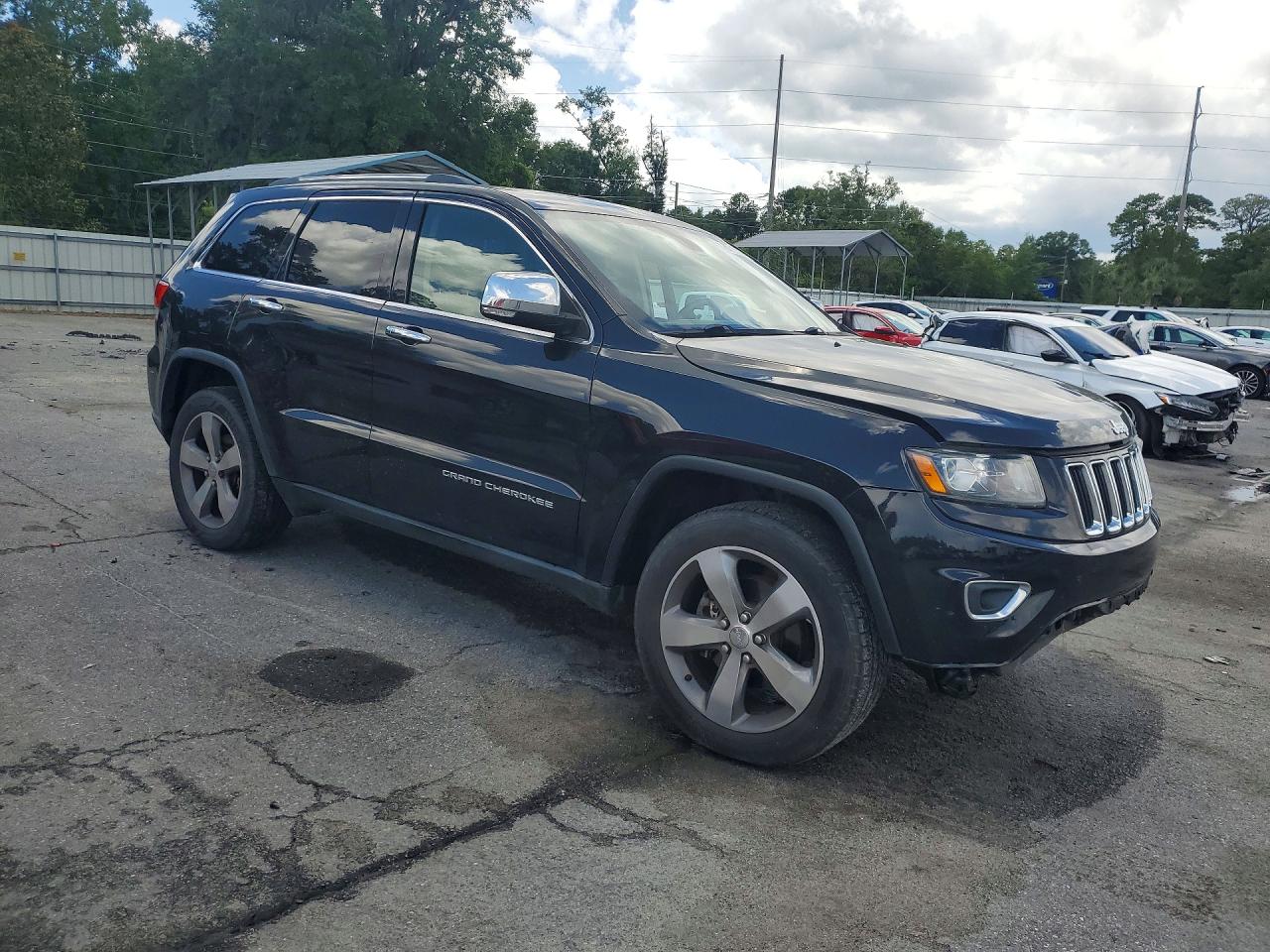 2014 Jeep Grand Cherokee Limited Black vin: 1C4RJEBG6EC464105