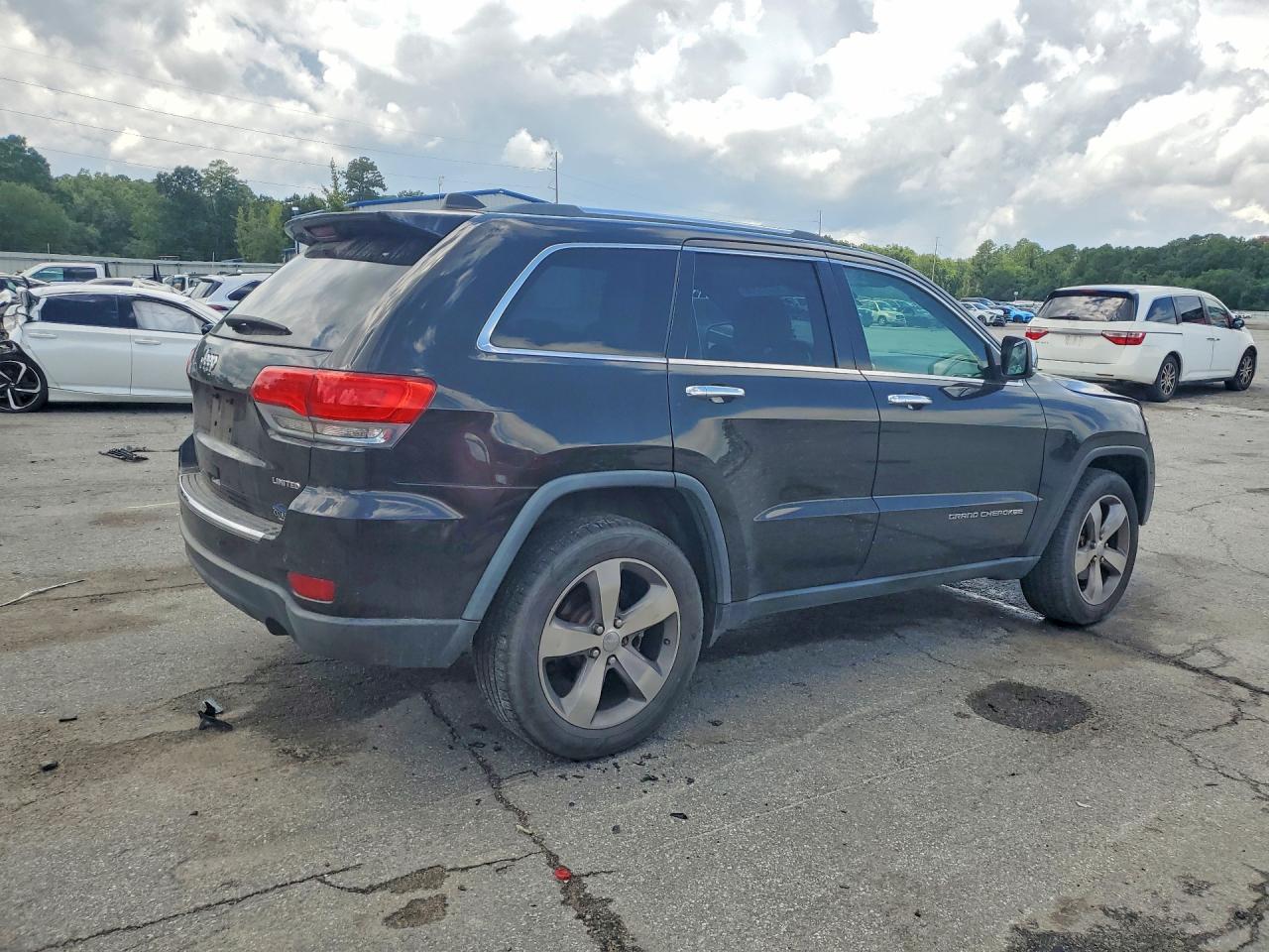 2014 Jeep Grand Cherokee Limited Black vin: 1C4RJEBG6EC464105