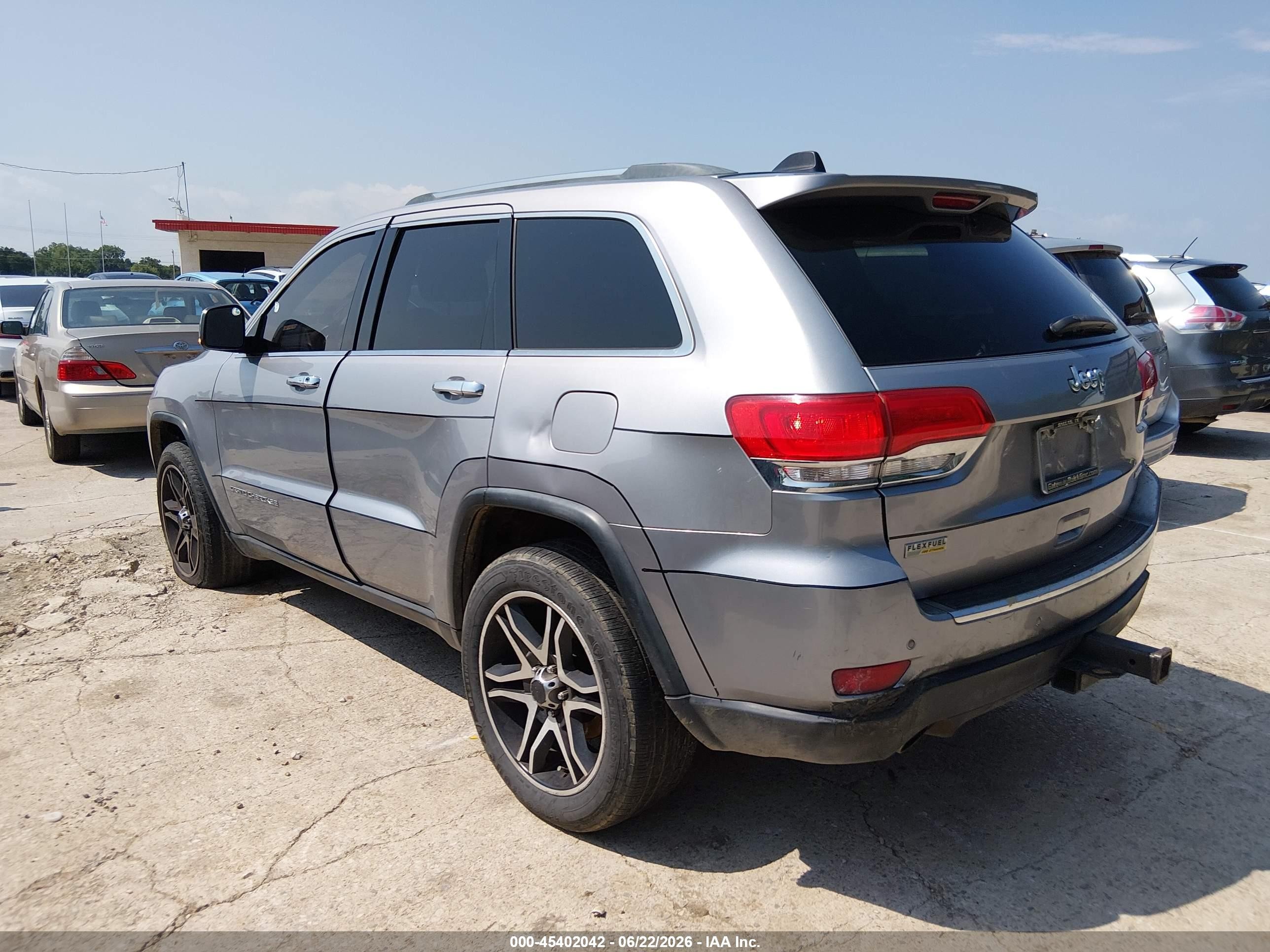 2014 Jeep Grand Cherokee Limited Silver vin: 1C4RJEBG6EC509169