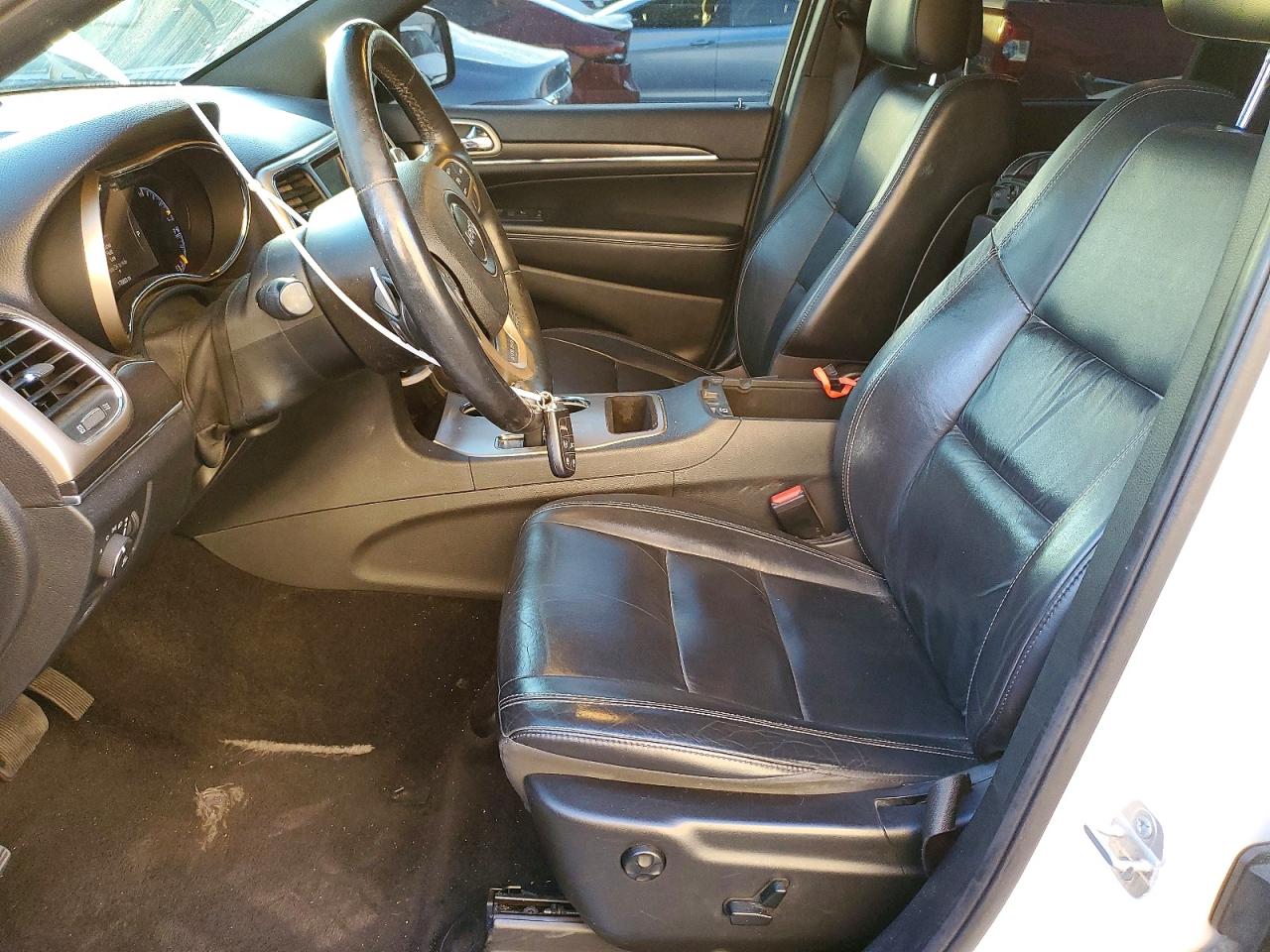 2014 Jeep Grand Cherokee Limited White vin: 1C4RJEBG6EC581005