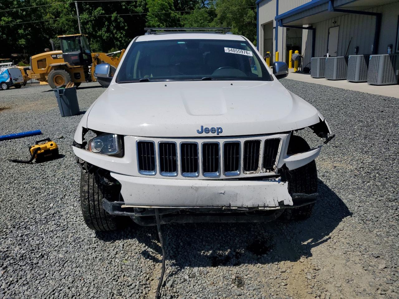 2015 Jeep Grand Cherokee Limited Белый vin: 1C4RJEBG6FC160208