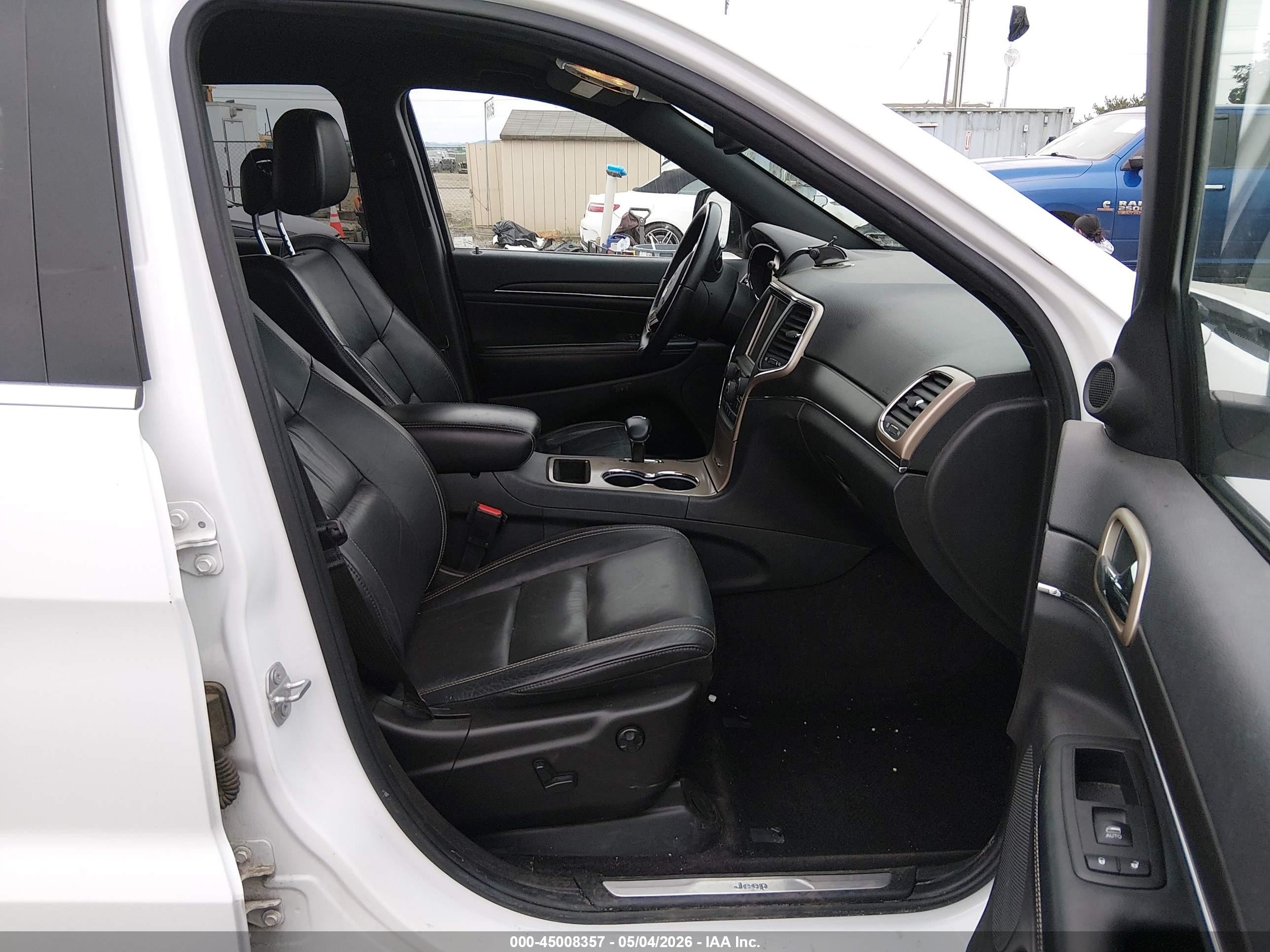 2015 Jeep Grand Cherokee Limited Белый vin: 1C4RJEBG6FC231701
