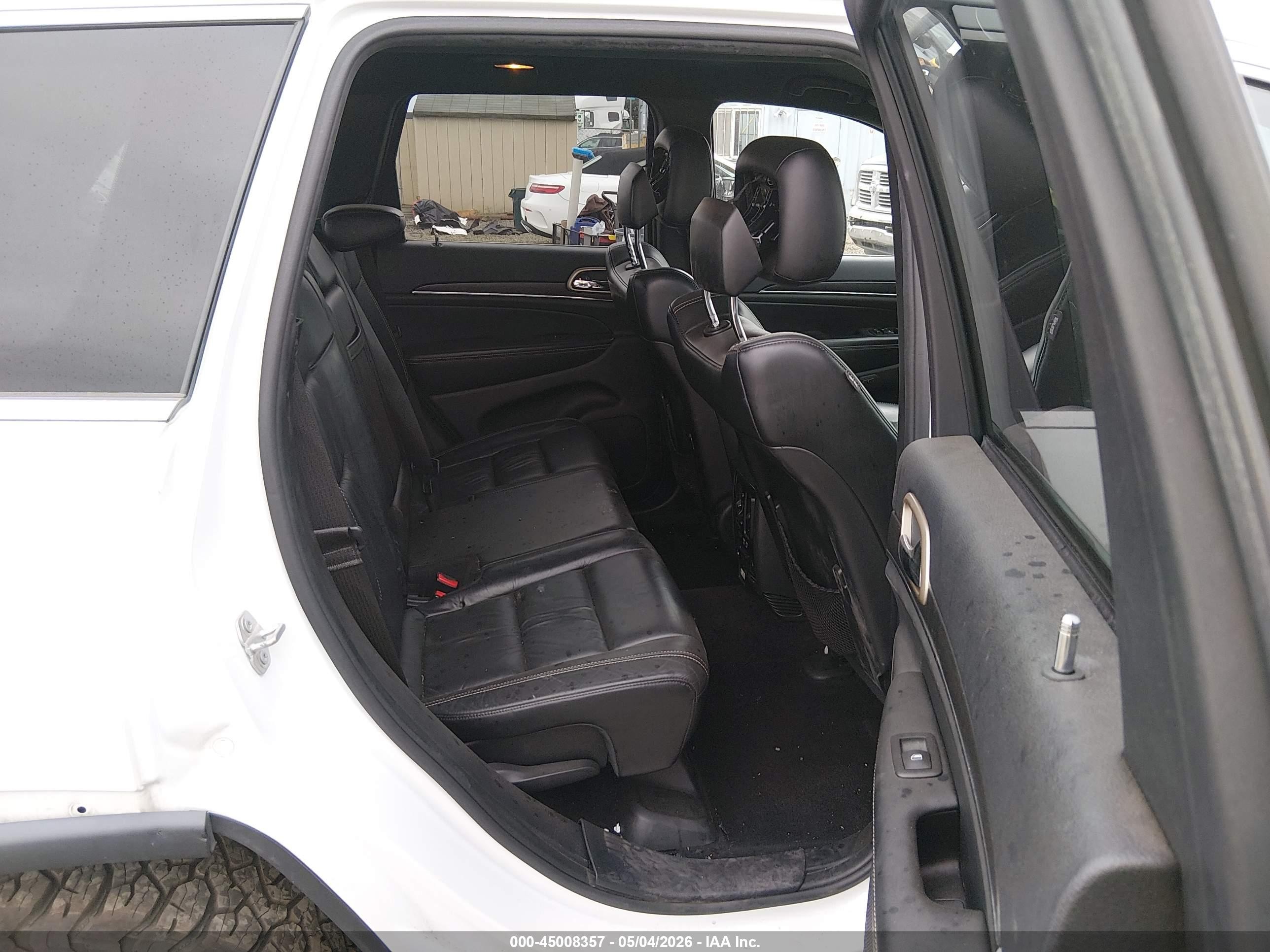 2015 Jeep Grand Cherokee Limited Белый vin: 1C4RJEBG6FC231701