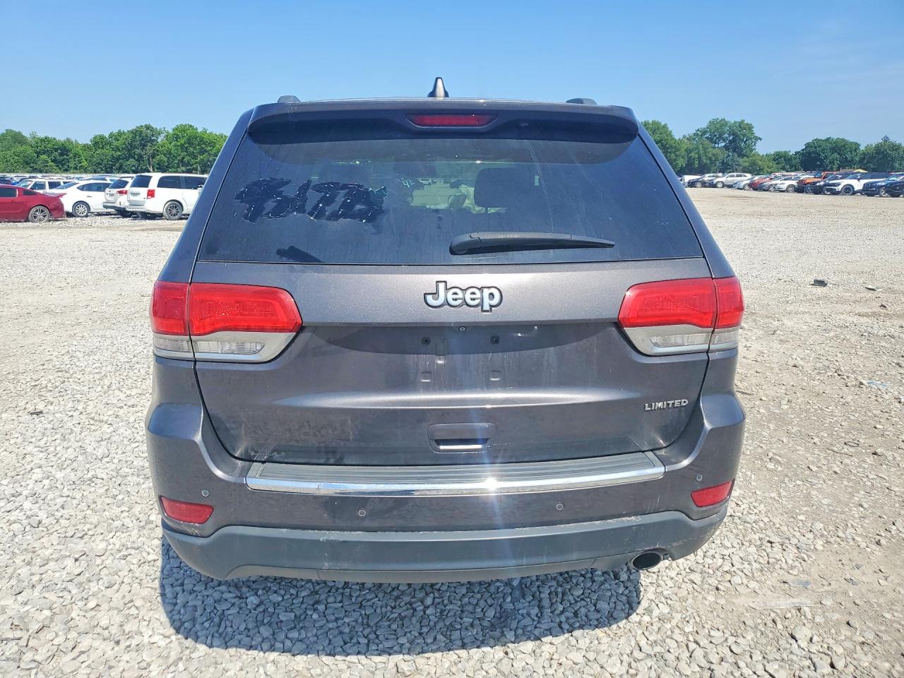 2015 Jeep Grand Cherokee Limited Gray vin: 1C4RJEBG6FC951774