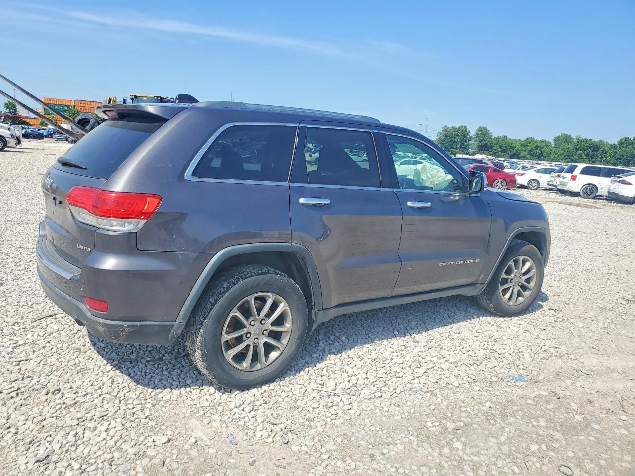 2015 Jeep Grand Cherokee Limited Gray vin: 1C4RJEBG6FC951774