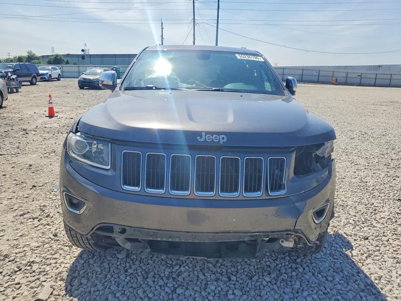 2015 Jeep Grand Cherokee Limited Gray vin: 1C4RJEBG6FC951774