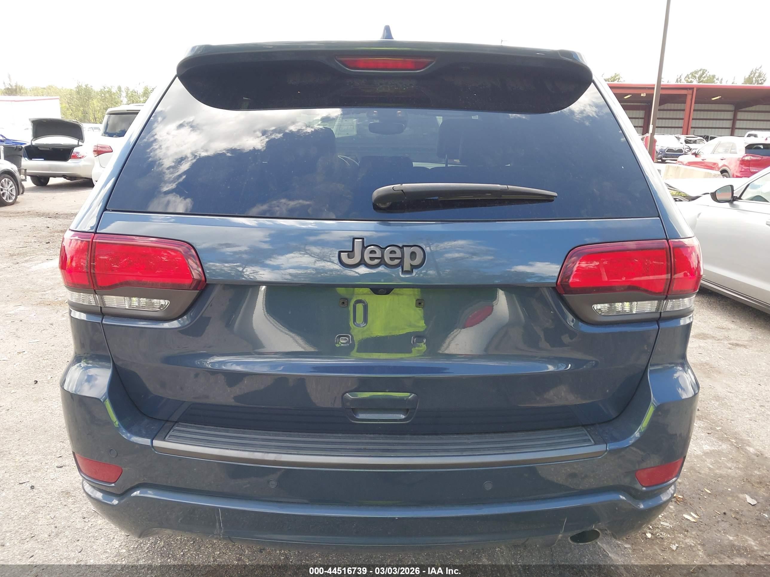 2021 Jeep Grand Cherokee 80th Anniversary 4x2 Light Blue vin: 1C4RJEBG6MC802794