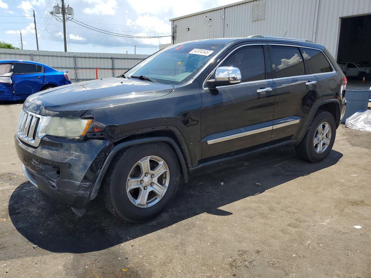 2013 Jeep Grand Cherokee Limited Black vin: 1C4RJEBG7DC546245