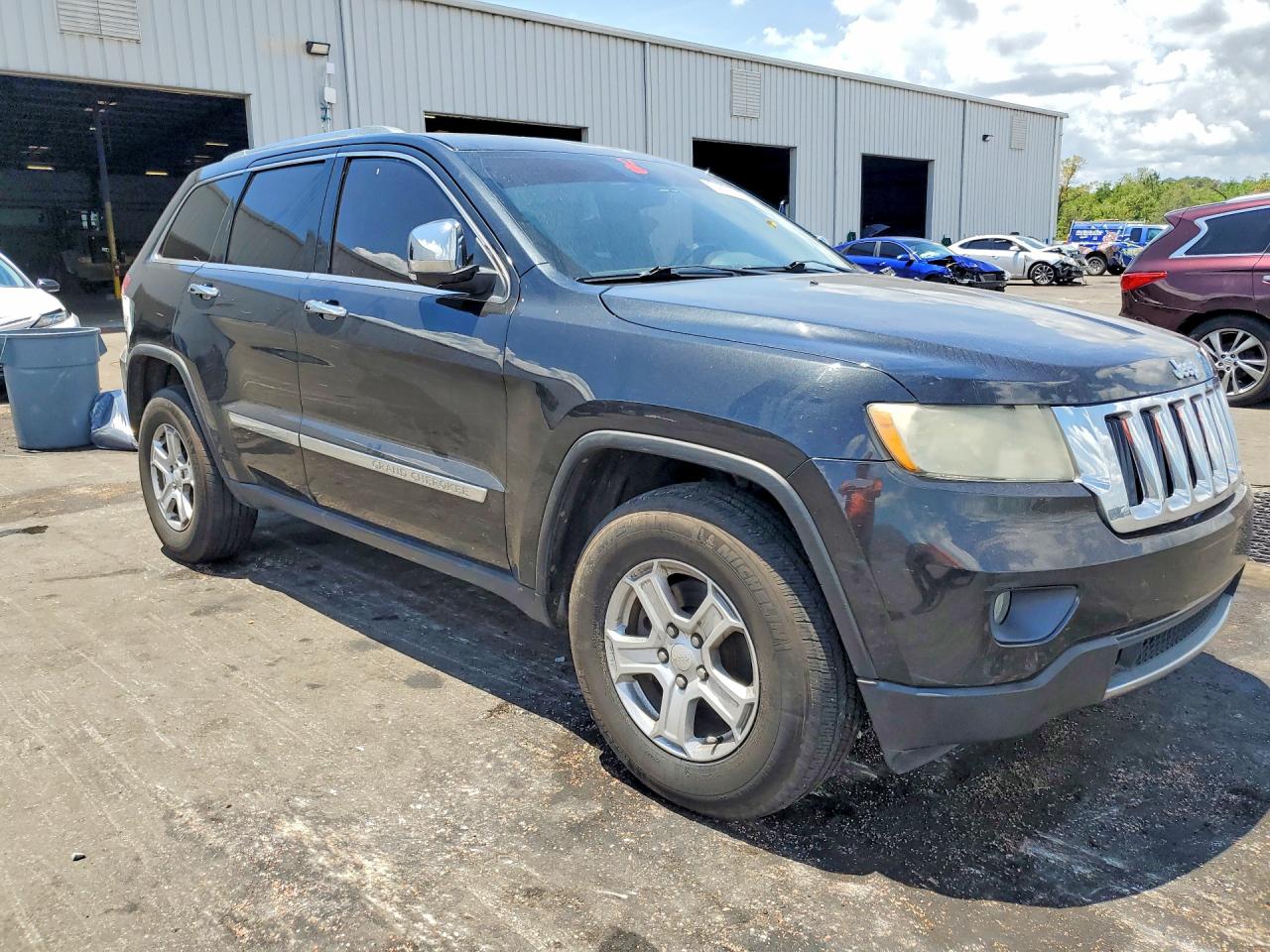 2013 Jeep Grand Cherokee Limited Black vin: 1C4RJEBG7DC546245