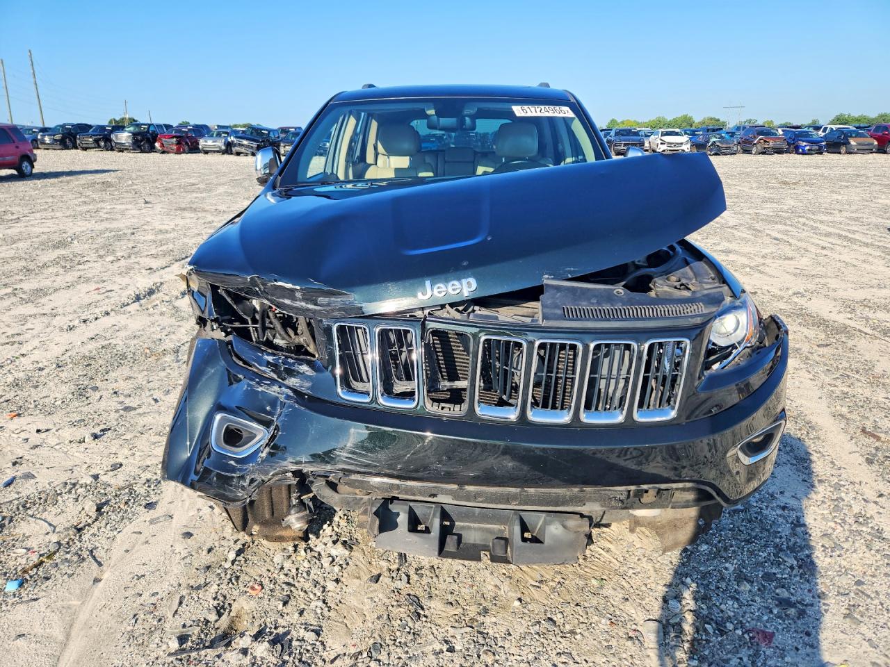 2014 Jeep Grand Cherokee Limited Black vin: 1C4RJEBG7EC138572