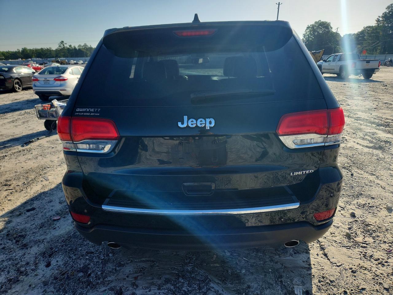 2014 Jeep Grand Cherokee Limited Black vin: 1C4RJEBG7EC138572