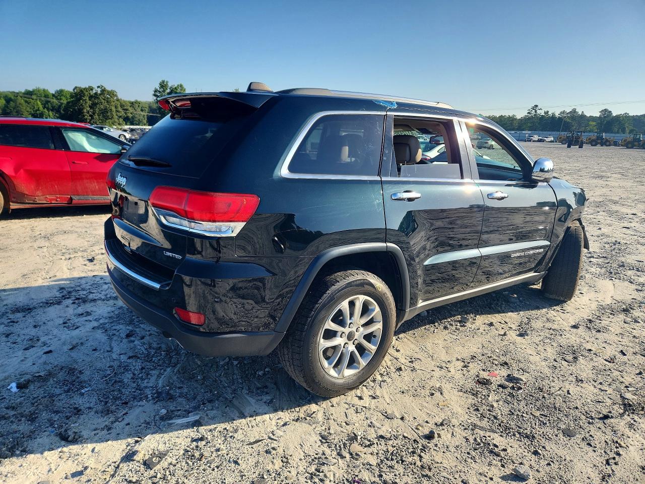 2014 Jeep Grand Cherokee Limited Black vin: 1C4RJEBG7EC138572