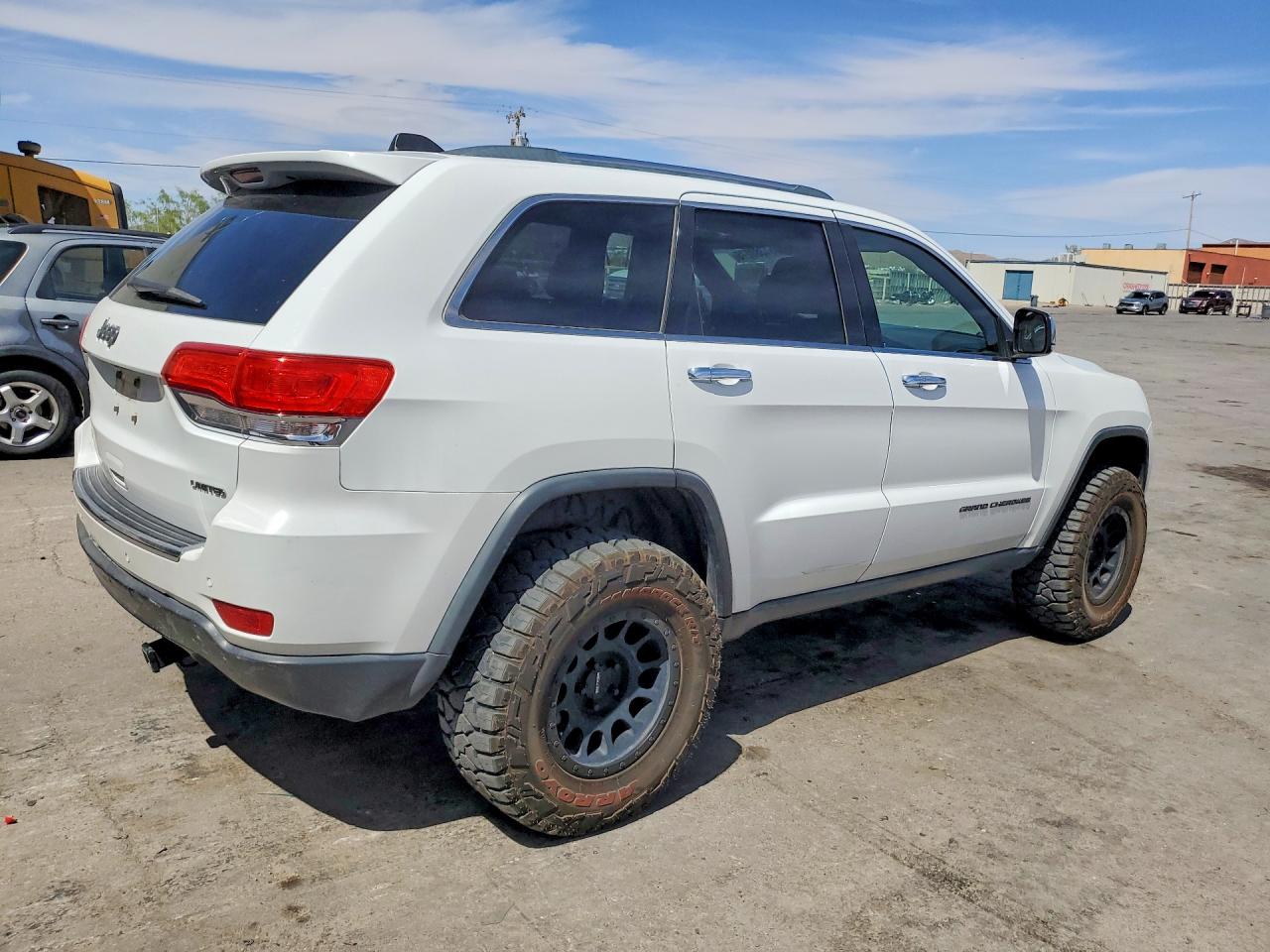 2014 Jeep Grand Cherokee Limited Белый vin: 1C4RJEBG7EC248229