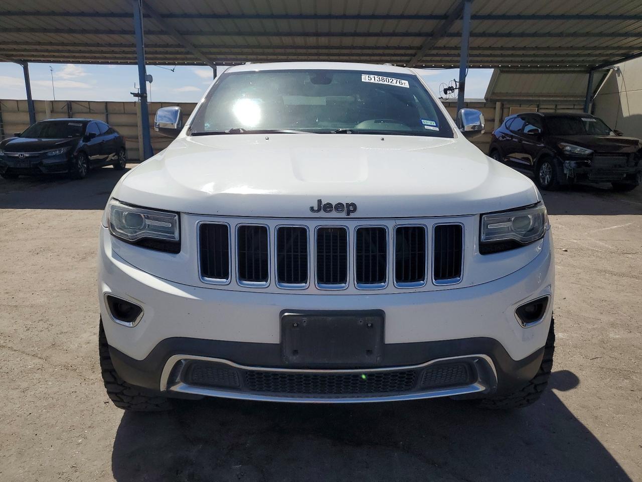 2014 Jeep Grand Cherokee Limited Белый vin: 1C4RJEBG7EC248229