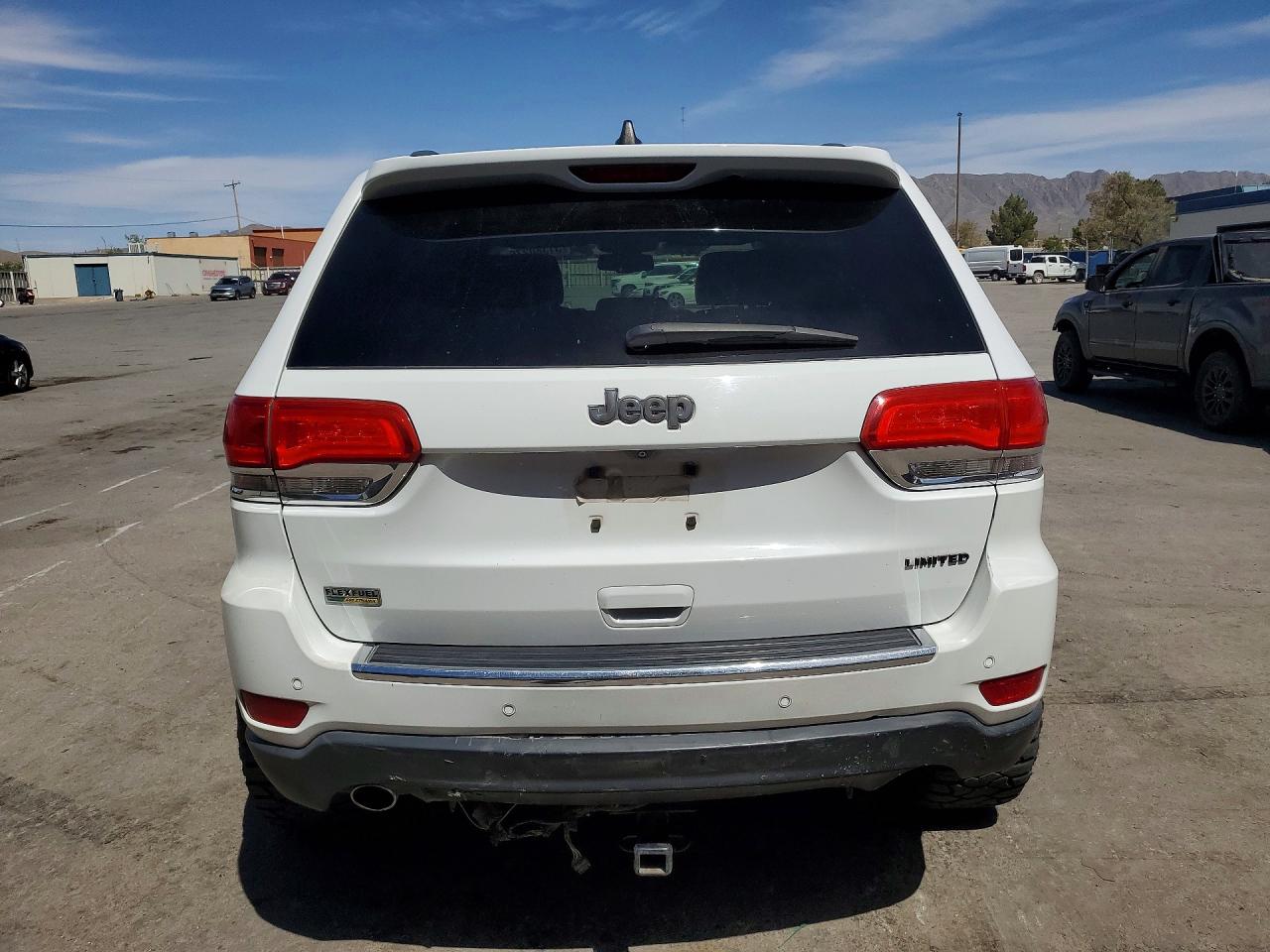 2014 Jeep Grand Cherokee Limited Белый vin: 1C4RJEBG7EC248229