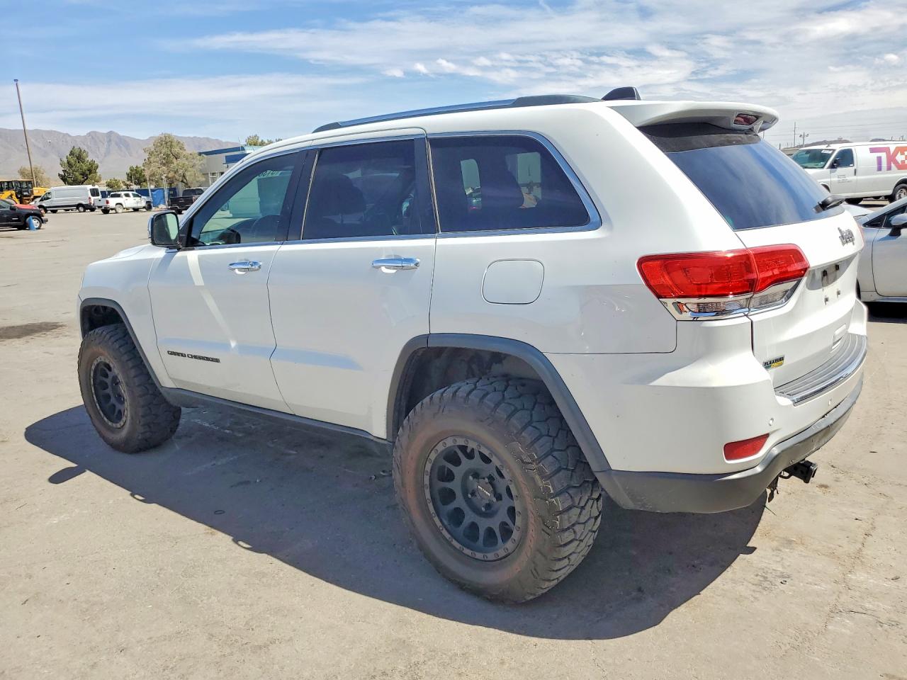 2014 Jeep Grand Cherokee Limited Белый vin: 1C4RJEBG7EC248229
