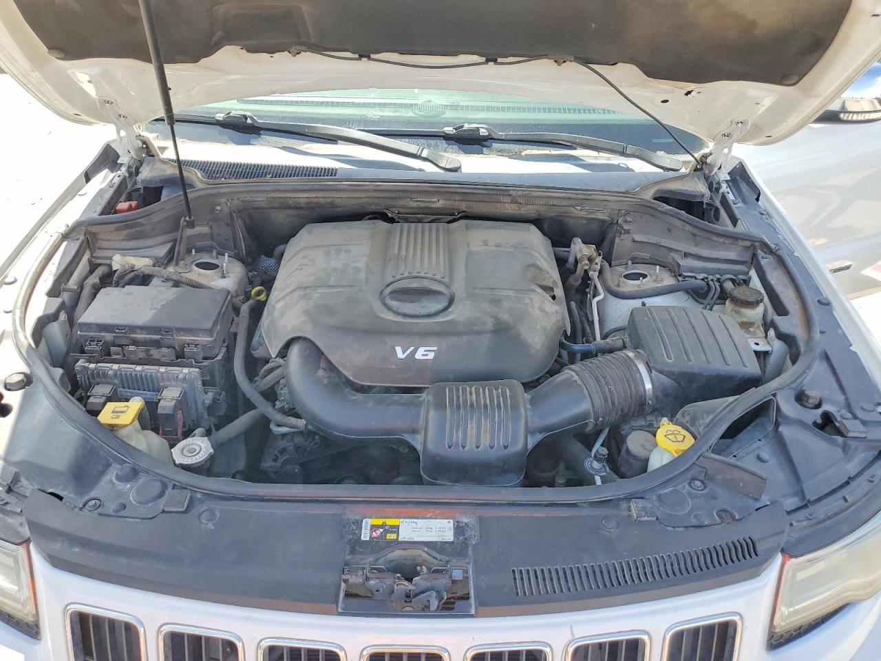 2014 Jeep Grand Cherokee Limited Белый vin: 1C4RJEBG7EC248229