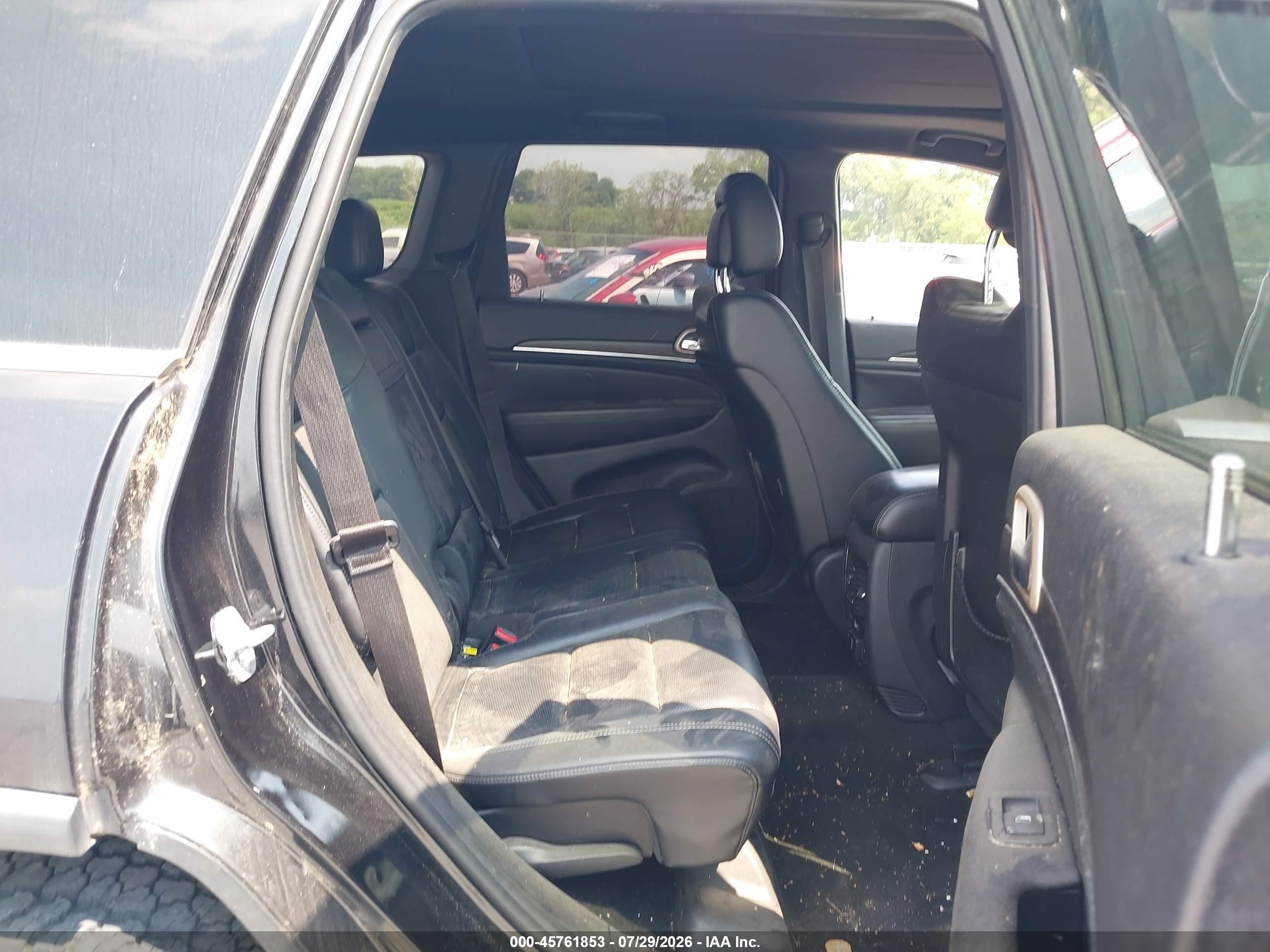 2014 Jeep Grand Cherokee Limited Black vin: 1C4RJEBG7EC270814