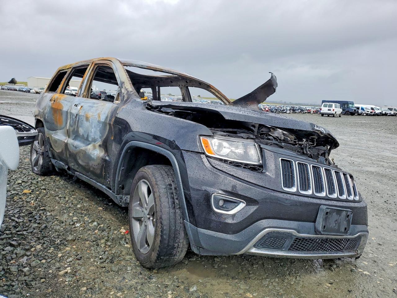 2014 Jeep Grand Cherokee Limited Черный vin: 1C4RJEBG7EC290447