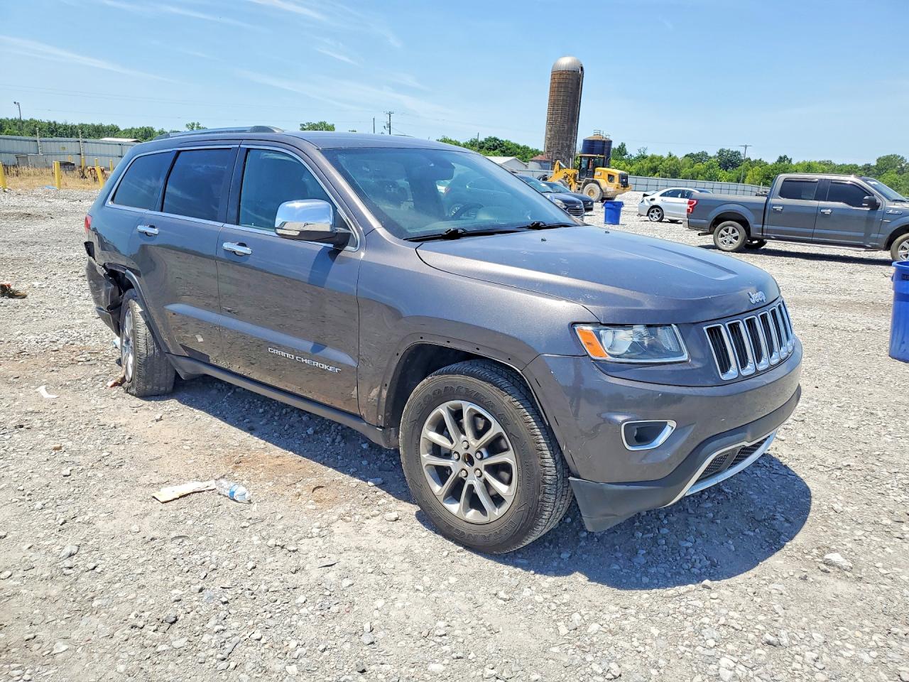 2014 Jeep Grand Cherokee Limited Gray vin: 1C4RJEBG7EC432876