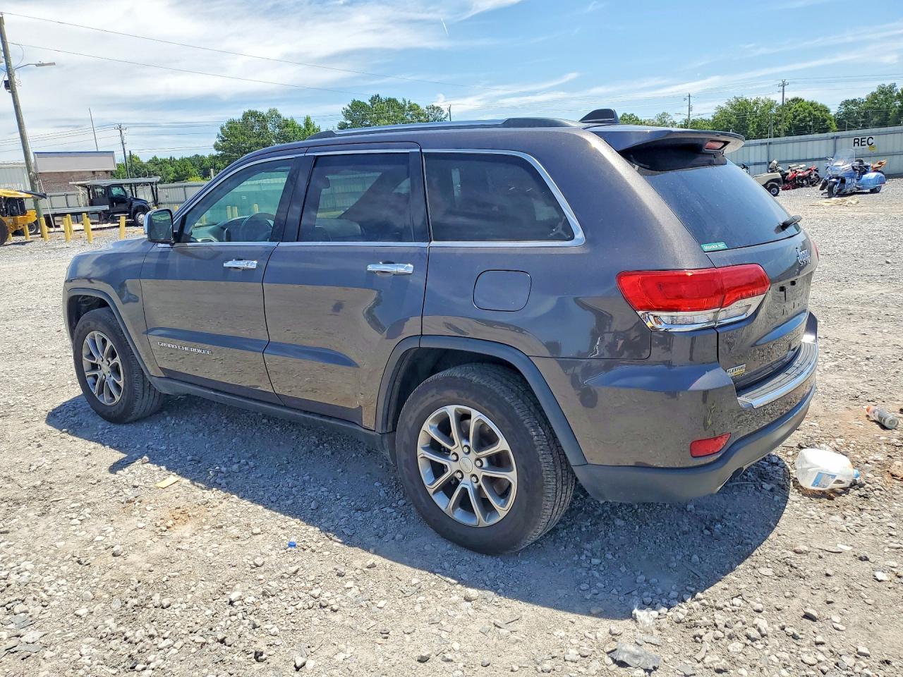 2014 Jeep Grand Cherokee Limited Gray vin: 1C4RJEBG7EC432876