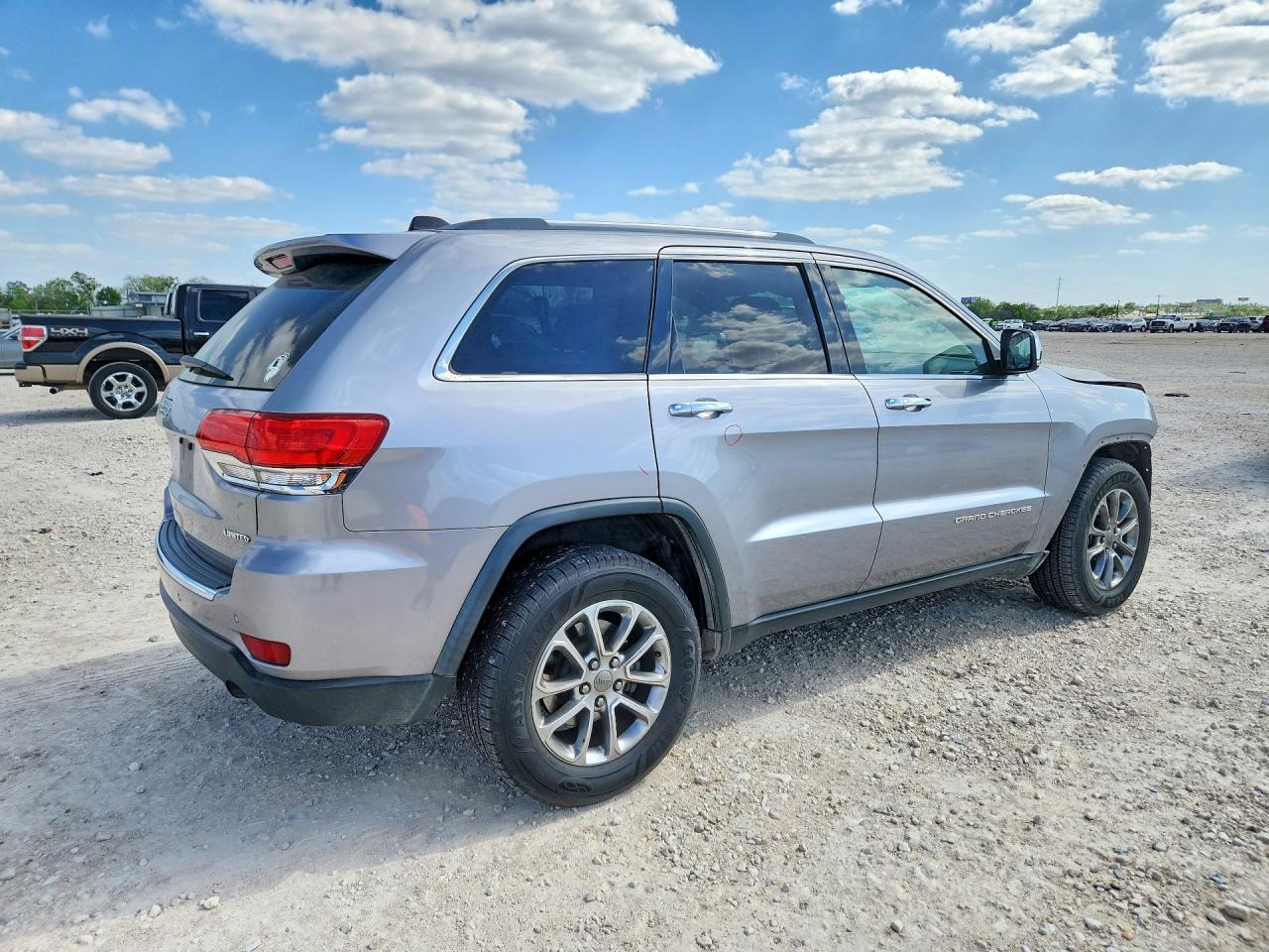 2014 Jeep Grand Cherokee Limited Silver vin: 1C4RJEBG7EC436877
