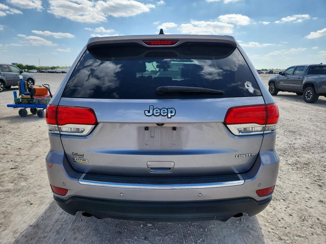 2014 Jeep Grand Cherokee Limited Silver vin: 1C4RJEBG7EC436877