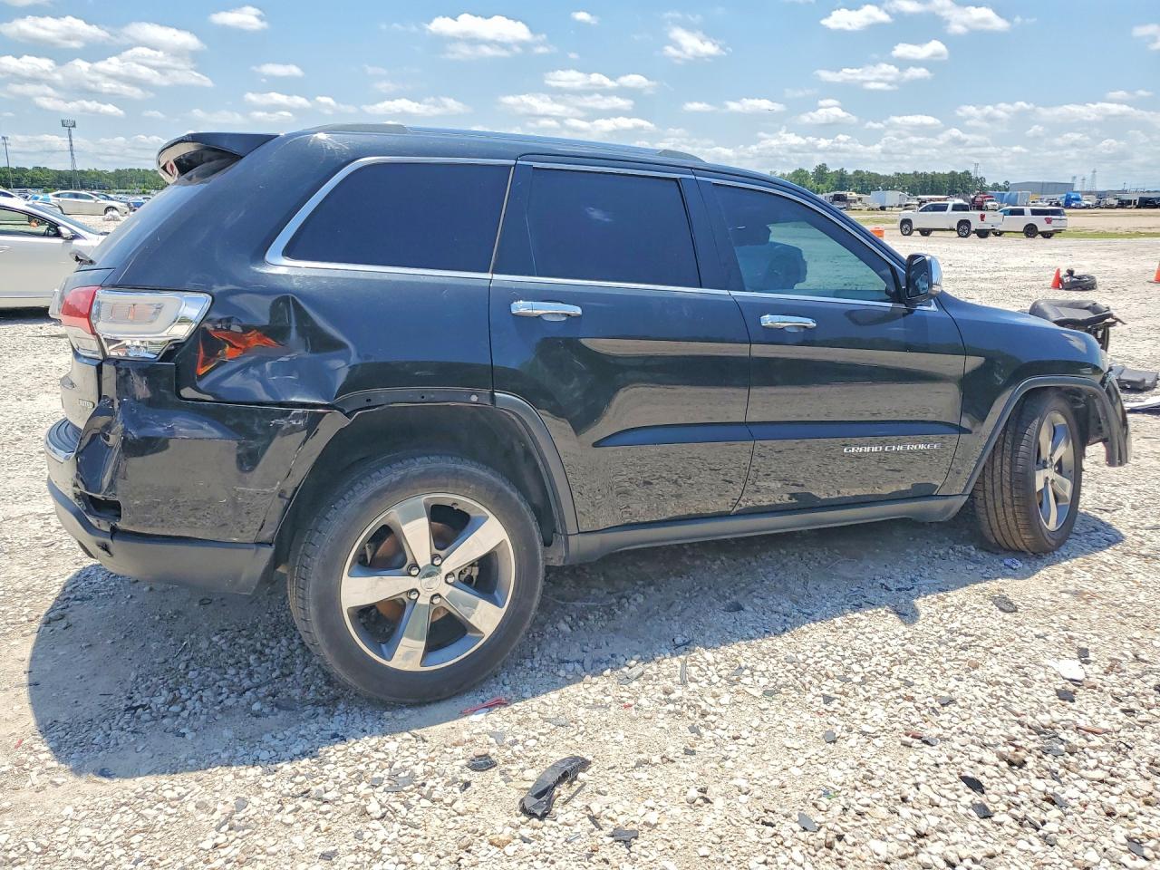 2014 Jeep Grand Cherokee Limited Black vin: 1C4RJEBG7EC460919