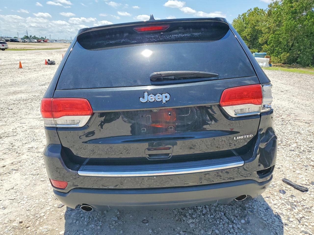 2014 Jeep Grand Cherokee Limited Black vin: 1C4RJEBG7EC460919