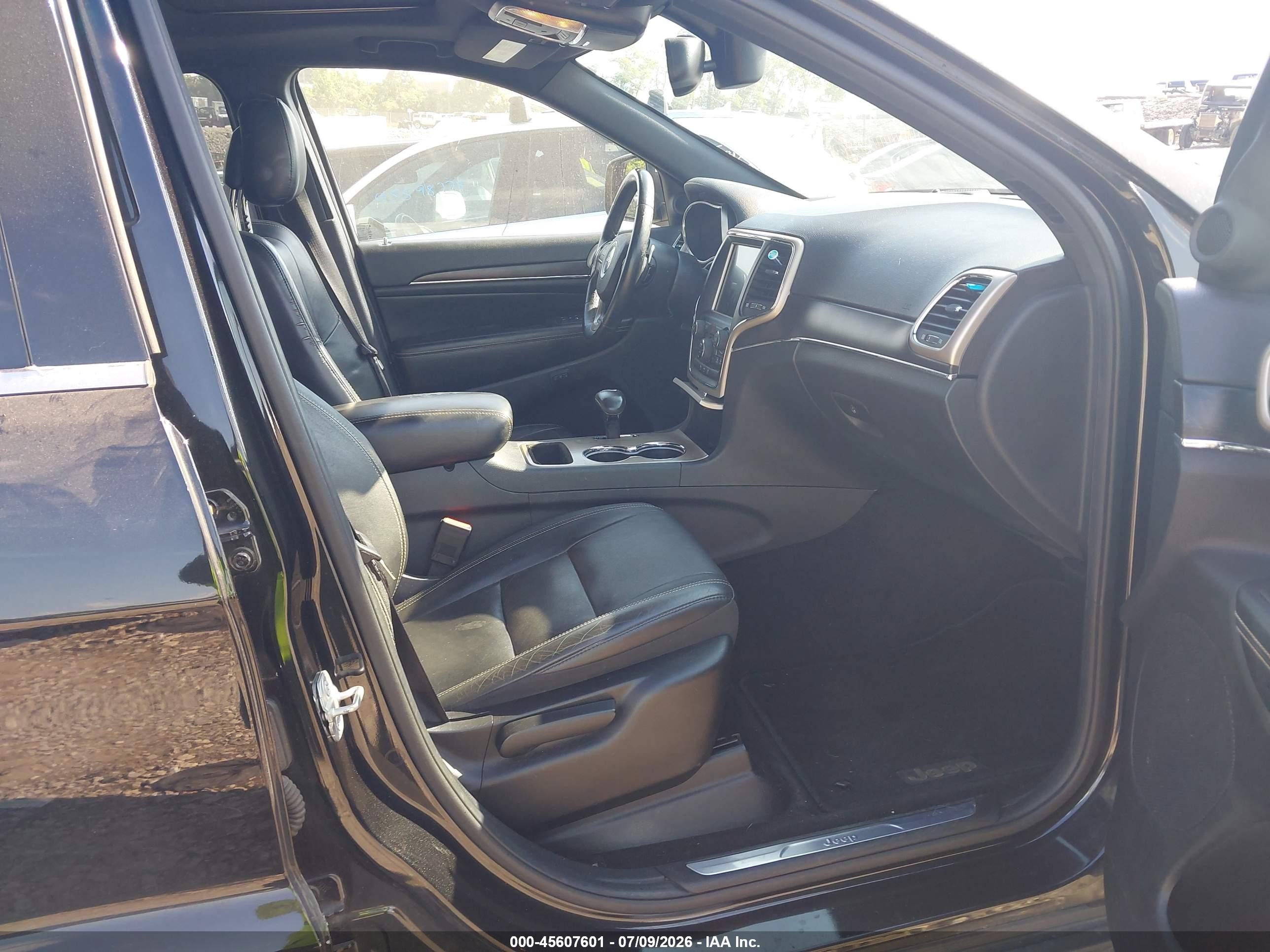 2014 Jeep Grand Cherokee Limited Черный vin: 1C4RJEBG7EC573916