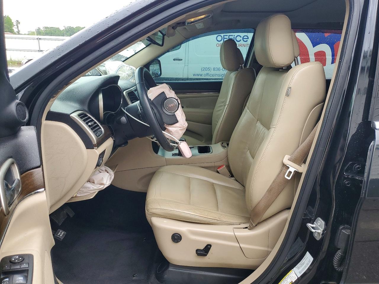 2015 Jeep Grand Cherokee Limited Black vin: 1C4RJEBG7FC175073