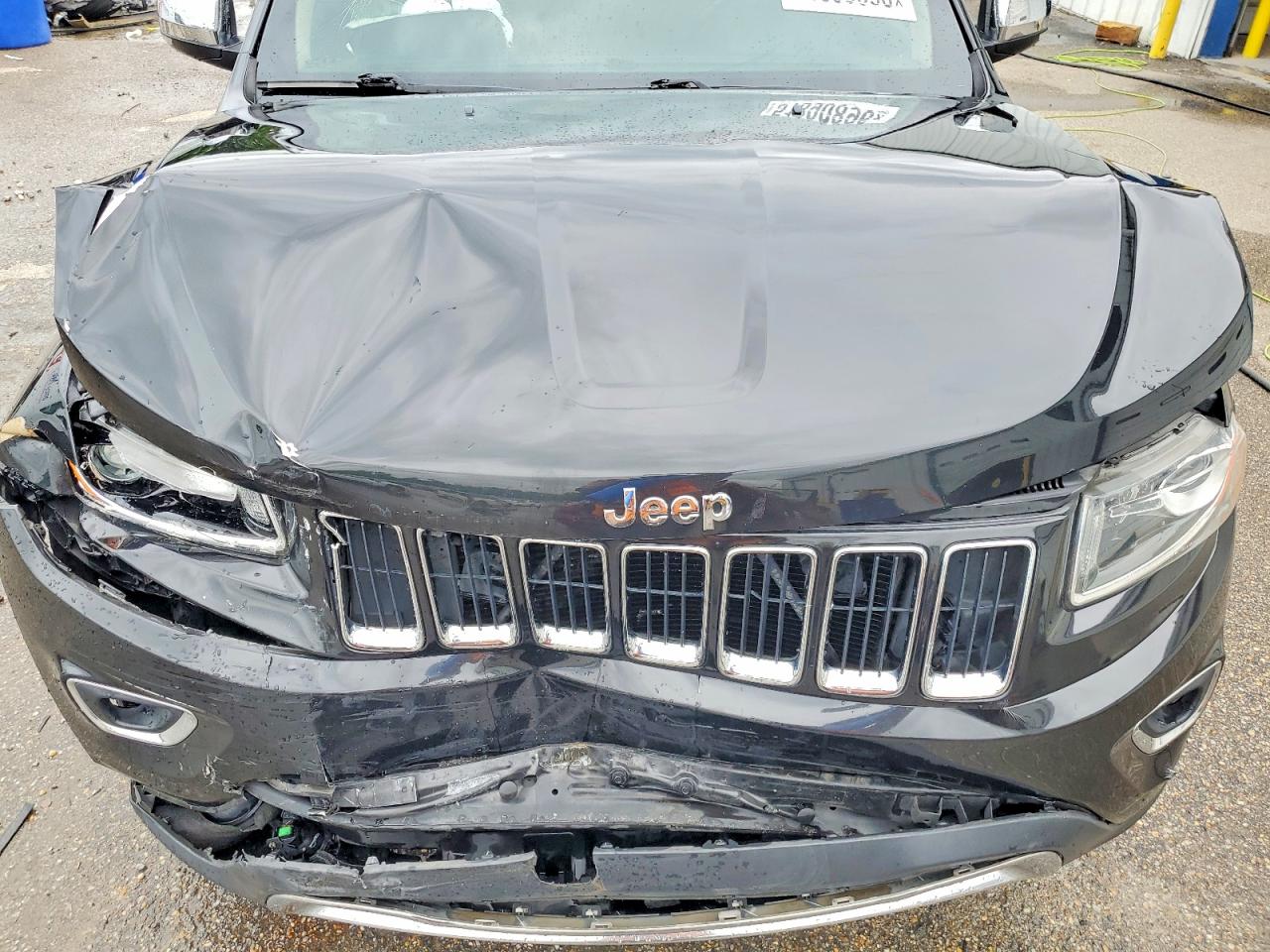 2015 Jeep Grand Cherokee Limited Black vin: 1C4RJEBG7FC175073