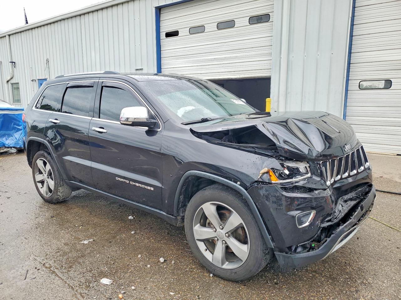 2015 Jeep Grand Cherokee Limited Black vin: 1C4RJEBG7FC175073