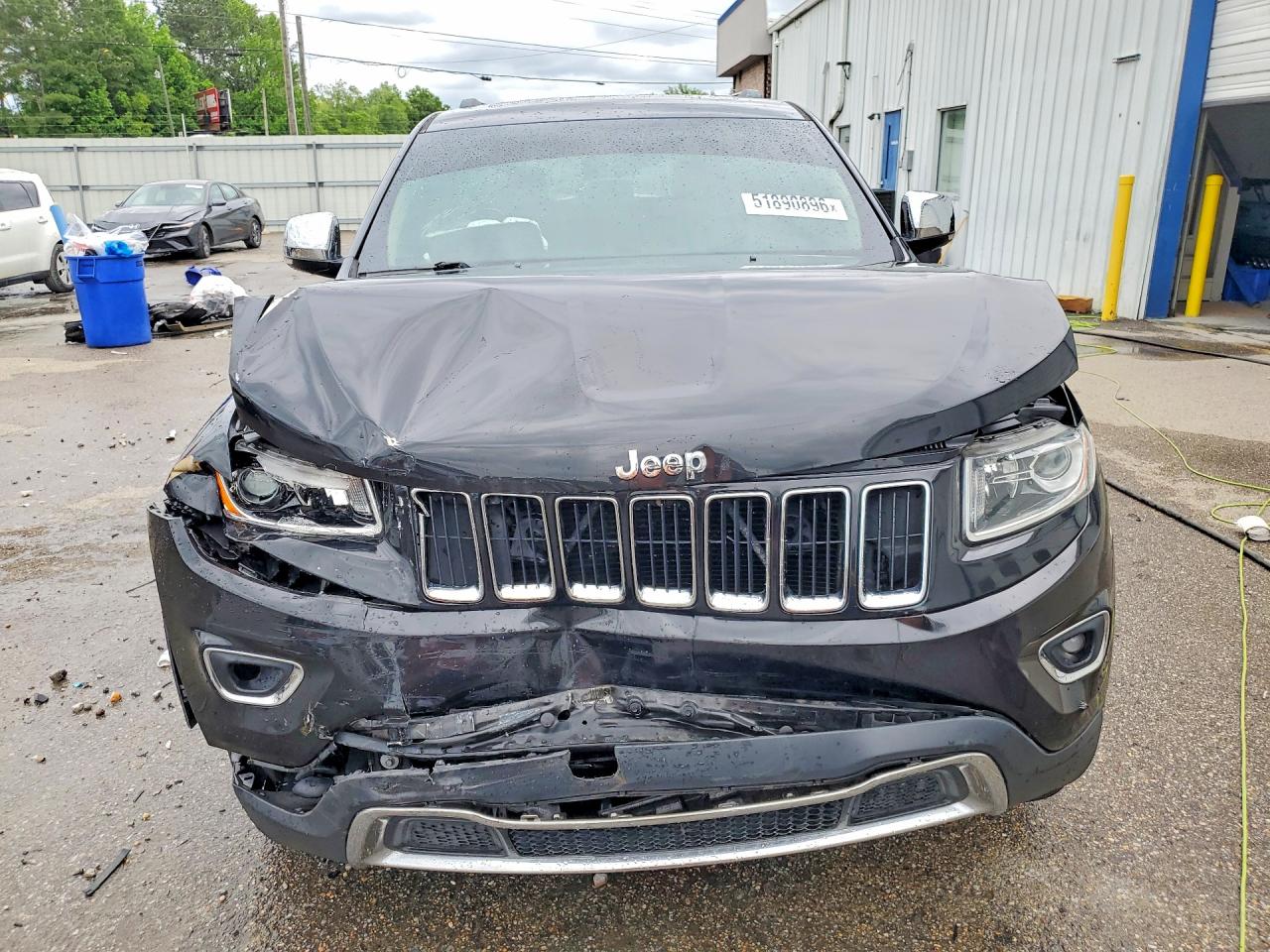 2015 Jeep Grand Cherokee Limited Black vin: 1C4RJEBG7FC175073