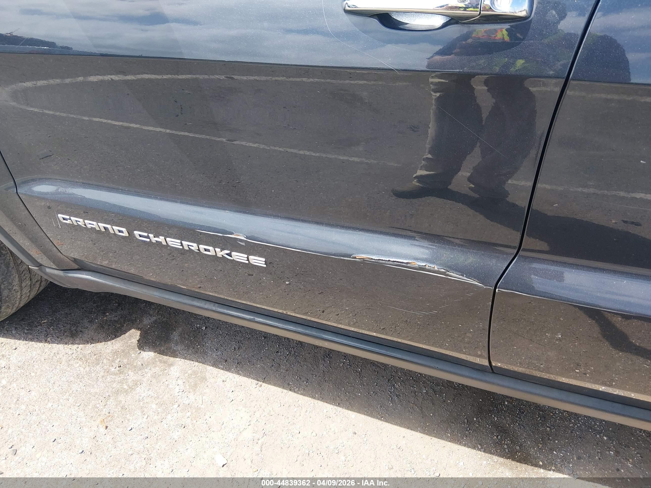 2015 Jeep Grand Cherokee Limited Gray vin: 1C4RJEBG7FC220271