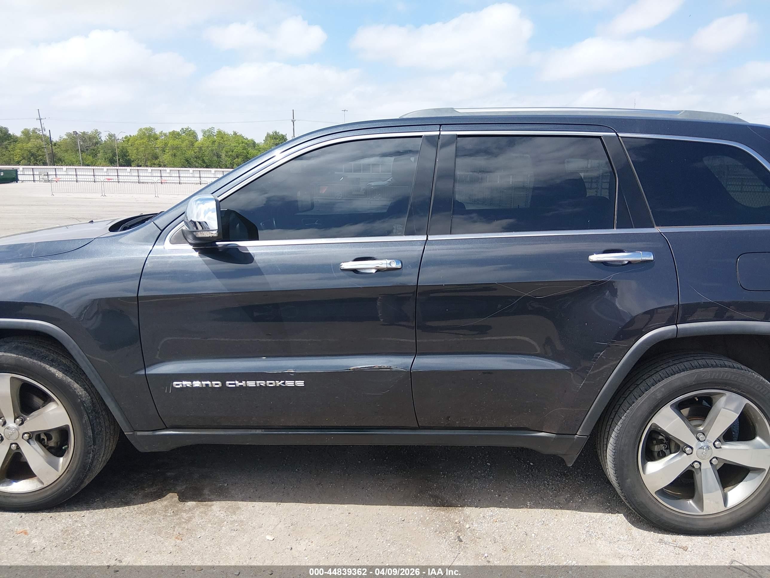 2015 Jeep Grand Cherokee Limited Gray vin: 1C4RJEBG7FC220271