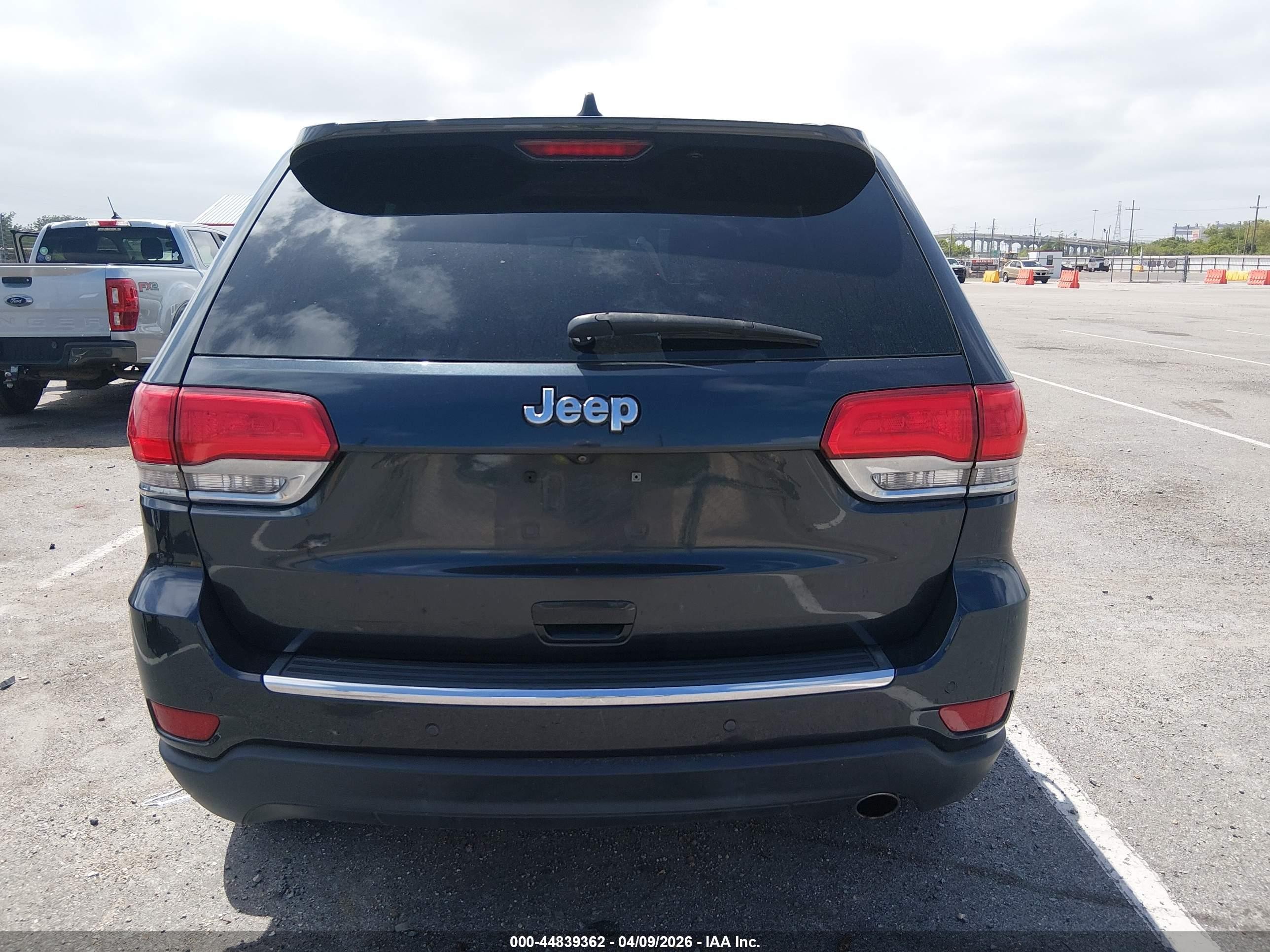 2015 Jeep Grand Cherokee Limited Gray vin: 1C4RJEBG7FC220271