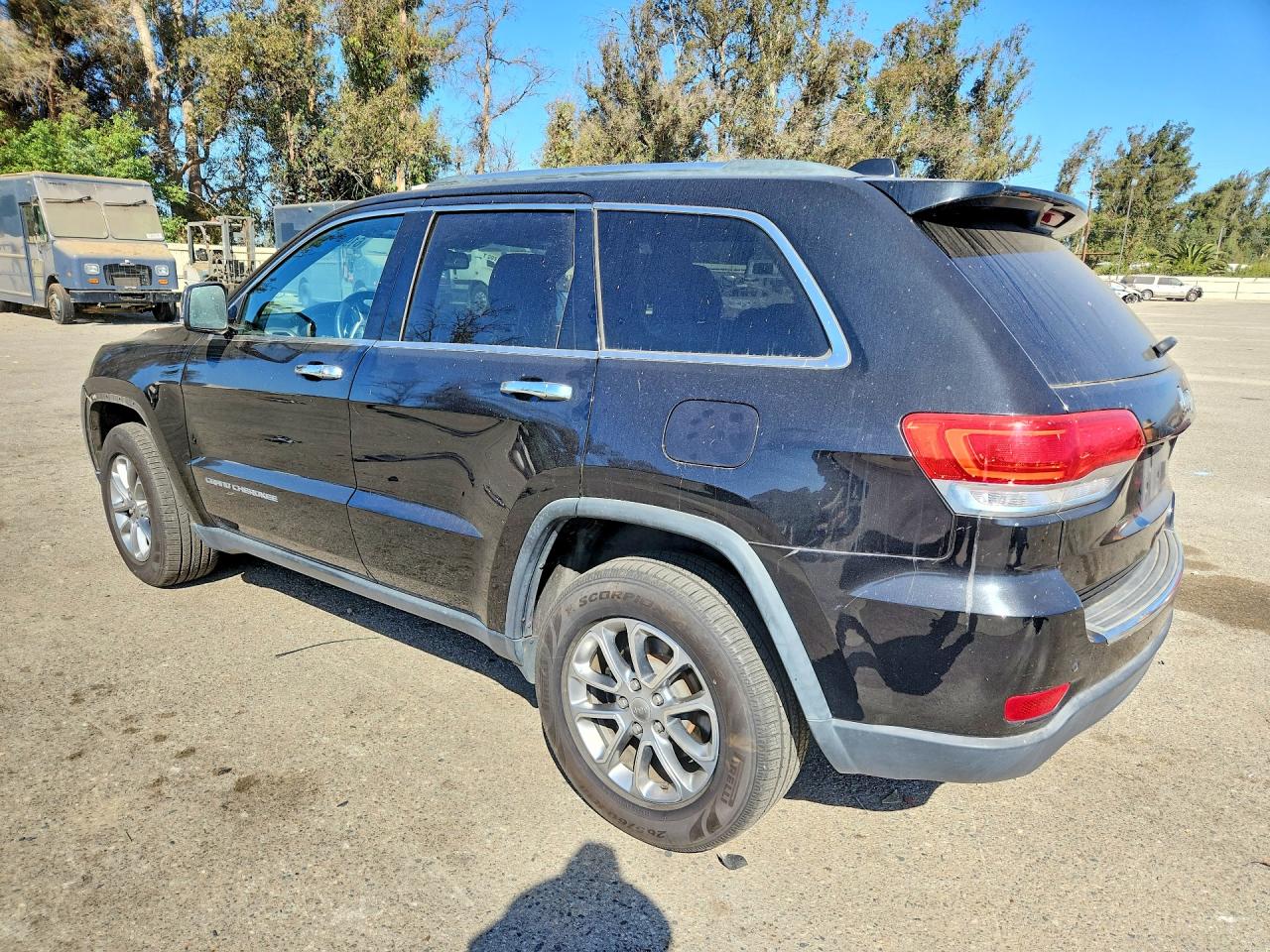 2015 Jeep Grand Cherokee Limited Black vin: 1C4RJEBG7FC681342