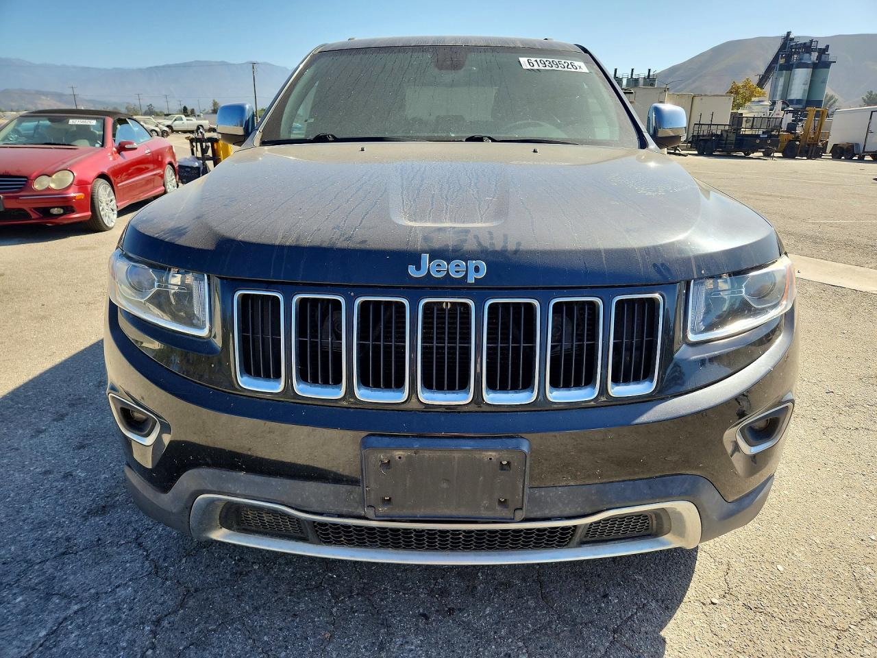 2015 Jeep Grand Cherokee Limited Black vin: 1C4RJEBG7FC681342
