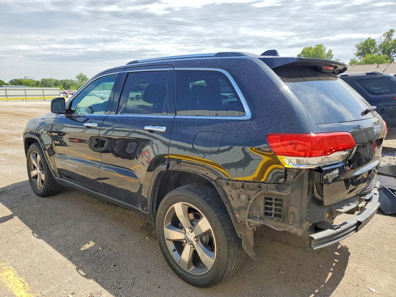 2015 Jeep Grand Cherokee Limited Black vin: 1C4RJEBG7FC742639