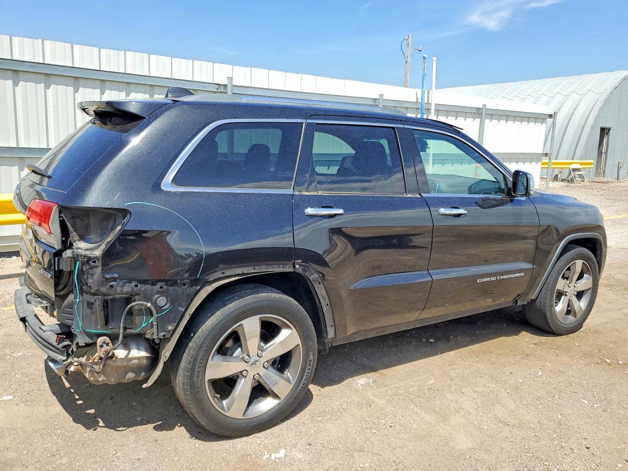 2015 Jeep Grand Cherokee Limited Black vin: 1C4RJEBG7FC742639