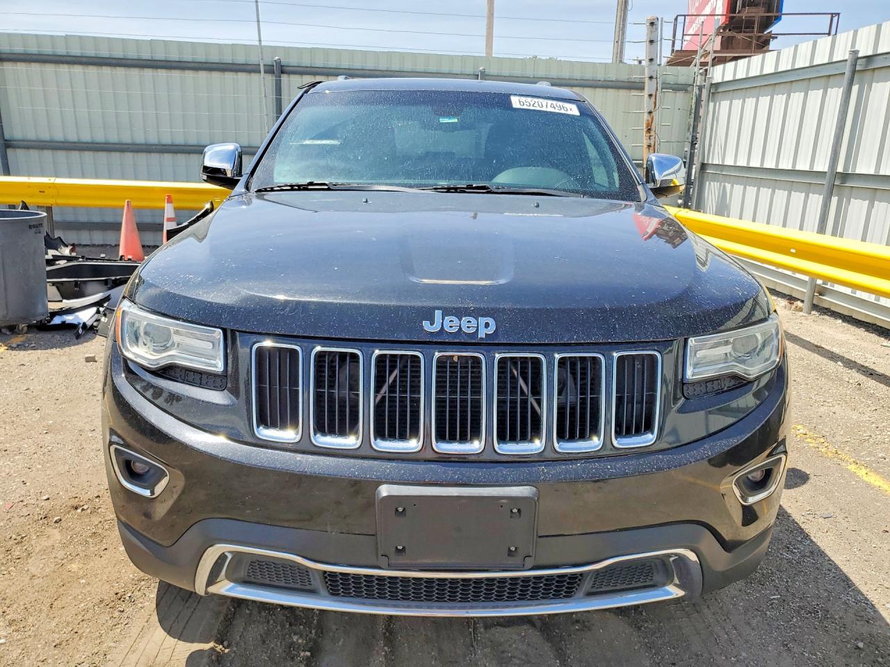 2015 Jeep Grand Cherokee Limited Black vin: 1C4RJEBG7FC742639