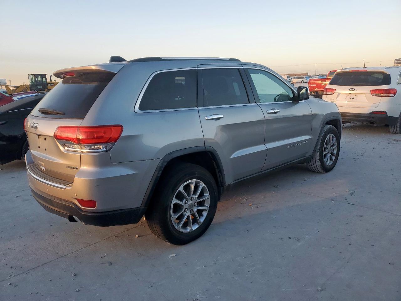 2015 Jeep Grand Cherokee Limited Gray vin: 1C4RJEBG7FC765399