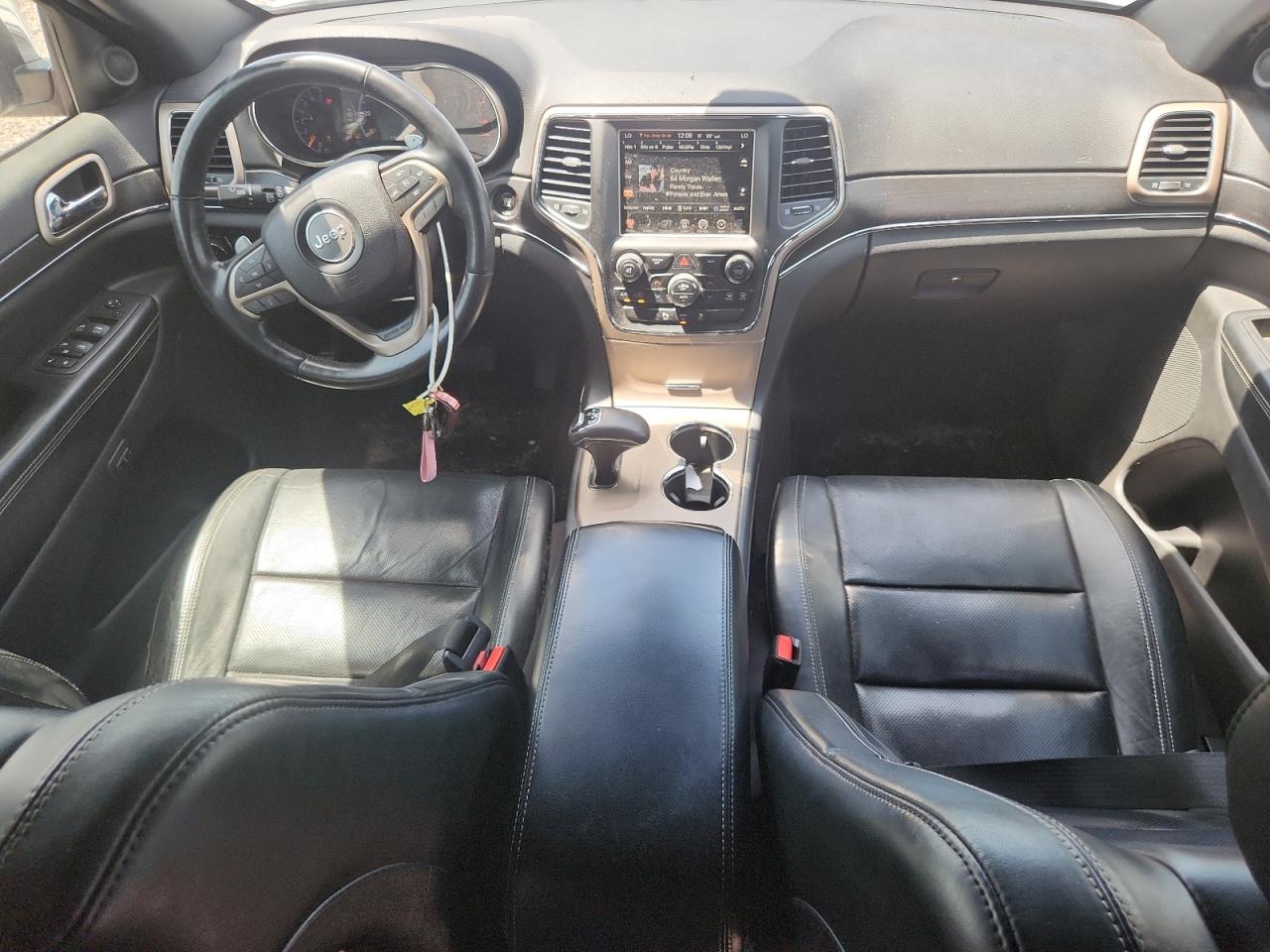 2015 Jeep Grand Cherokee Limited White vin: 1C4RJEBG7FC808252