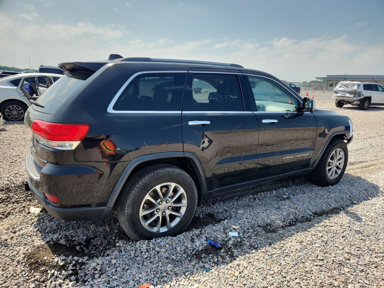 2015 Jeep Grand Cherokee Limited Black vin: 1C4RJEBG7FC872310