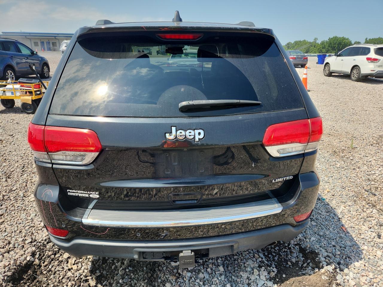 2015 Jeep Grand Cherokee Limited Black vin: 1C4RJEBG7FC872310