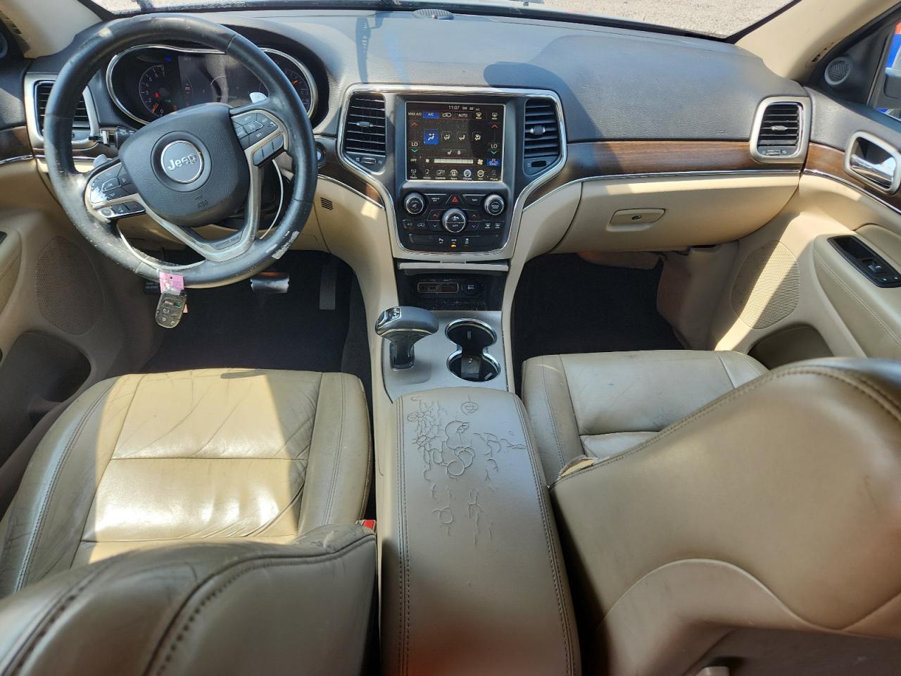 2015 Jeep Grand Cherokee Limited Black vin: 1C4RJEBG7FC872310