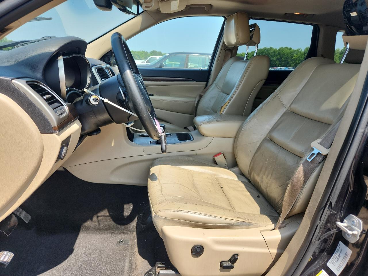 2015 Jeep Grand Cherokee Limited Black vin: 1C4RJEBG7FC872310