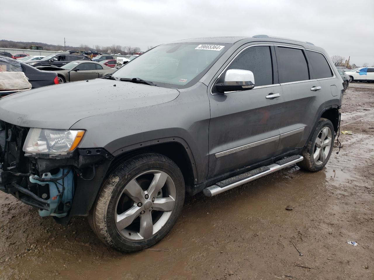 2012 Jeep Grand Cherokee Limited Gray vin: 1C4RJEBG8CC171609