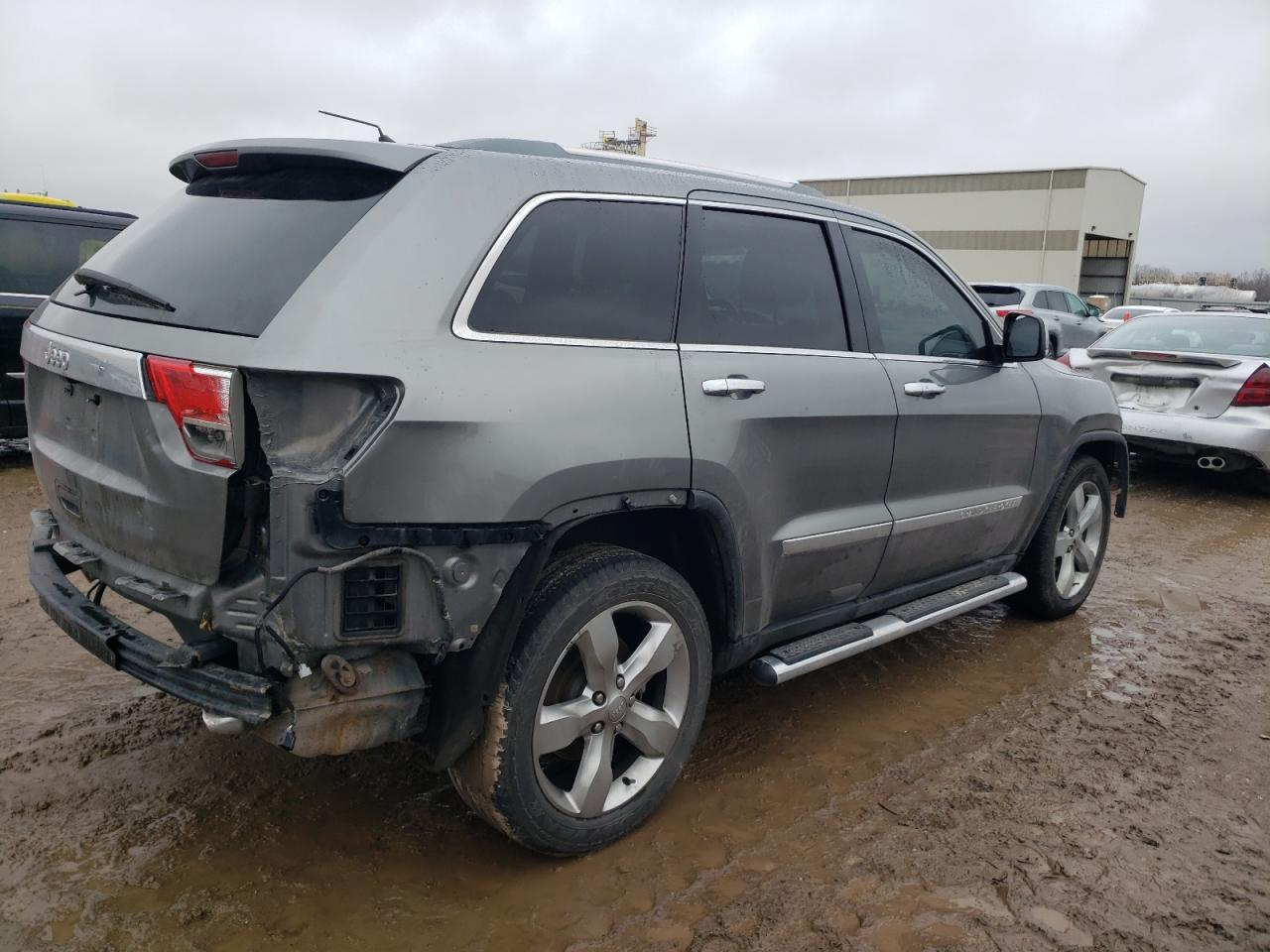 2012 Jeep Grand Cherokee Limited Gray vin: 1C4RJEBG8CC171609